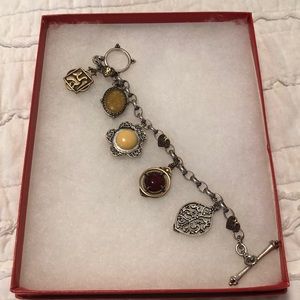 Lucky brand charmed bracelet